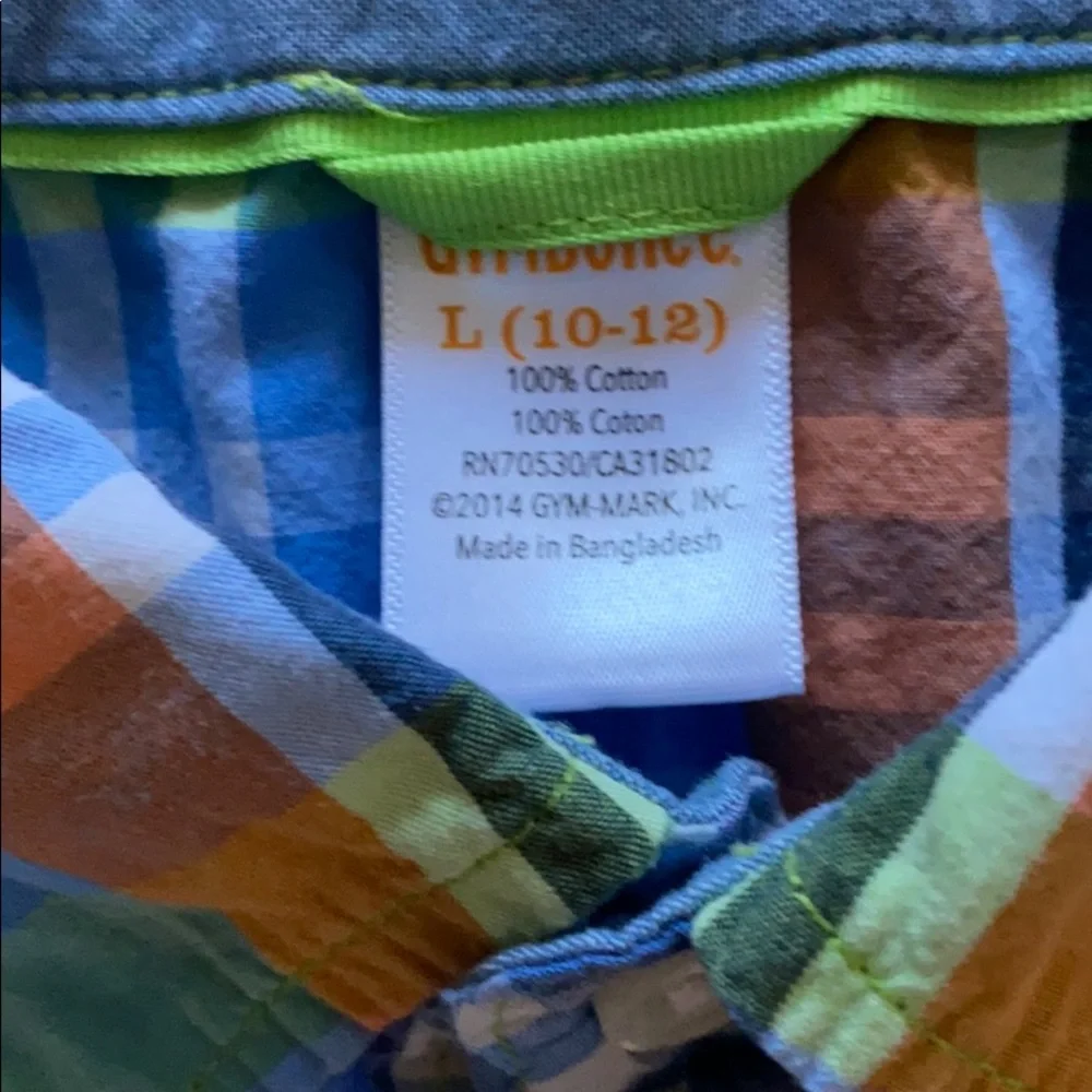 Boy’s Gymboree Short Sleeve Button Down